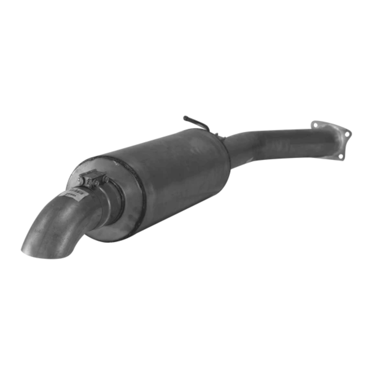 2007.5-2010 Duramax LMM Cab & Chassis 4" Cat Back Race Pipe w/ Muffler (431012)