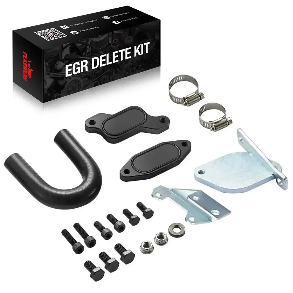 2007.5-2010 6.6L Chevy GMC LMM Duramax Diesel EGR Valve Cooler Delete Kit (Ordinary)