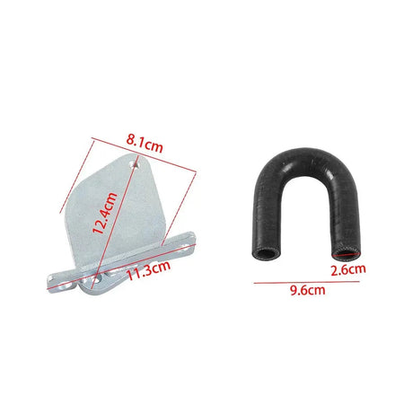 For 2007.5-2010 6.6L Chevy Silverado GMC Sierra Duramax LMM Diesel EGR Delete Kit (Upgraded) Flashark