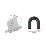 For 2007.5-2010 6.6L Chevy Silverado GMC Sierra Duramax LMM Diesel EGR Delete Kit (Upgraded)
