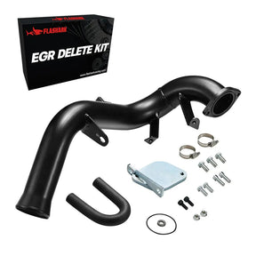 For 2007.5-2010 6.6L Chevy Silverado GMC Sierra Duramax LMM Diesel EGR Delete Kit (Upgraded) Flashark