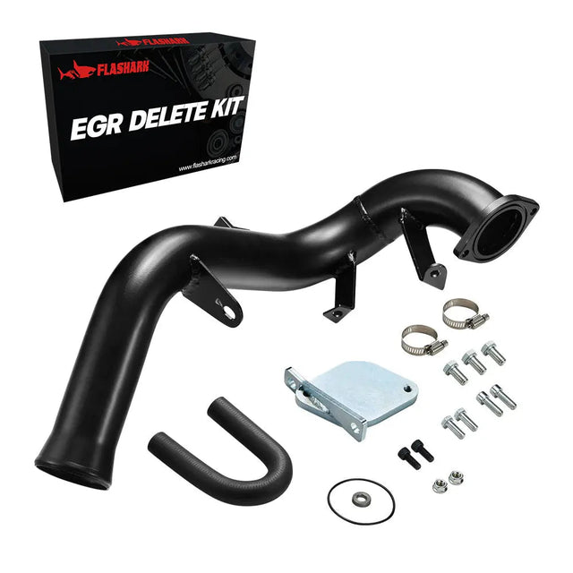 For 2007.5-2010 6.6L Chevy Silverado GMC Sierra Duramax LMM Diesel EGR Delete Kit (Upgraded) Flashark