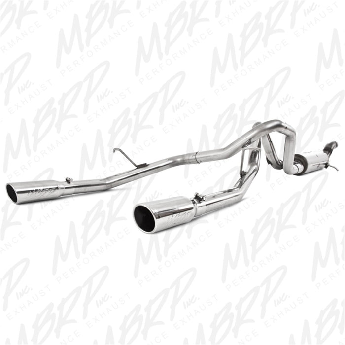 MBRP 09-11 Chev/GMC Colorado/Canyon 5.3L V8 EC/CC-SB Cat Back Dual Split Rear Exit T409