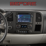 GMC Sierra / Chevy Silverado 2007 - 2013 Workshop 12 Tesla-Style Screen Workshop 12