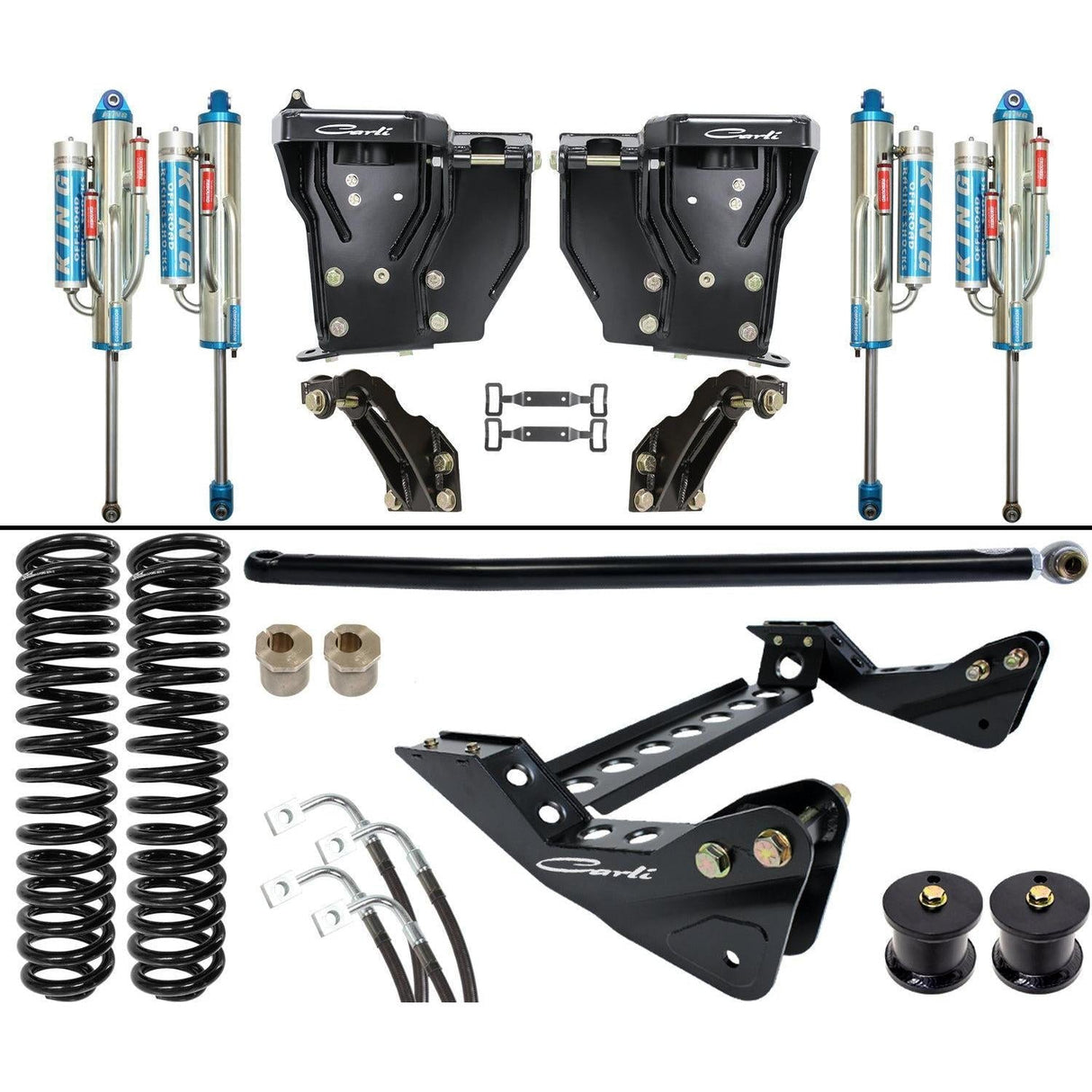 2008-2010 Powerstroke Unchained 3.0 Bypass 4.5” Lift Kit (CS-F45-UC30-08)