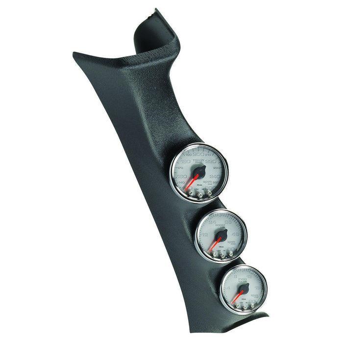 2008-2010 Powerstroke 6.4L Spek-Pro Pillar Triple Gauge Kit (P73012)