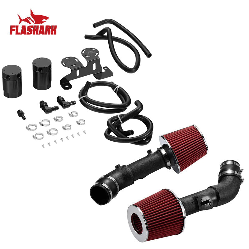 Cold Air intake kit for 2008-2017 Nissan 370Z / 2008-2013 Infiniti G37 VQ37VHR 3.7L V6 Flashark