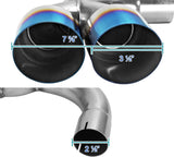2009-2014 Hyundai Genesis Coupe 2.0L Catback Exhaust System w/ N1 Burnt Quad Tip Flashark