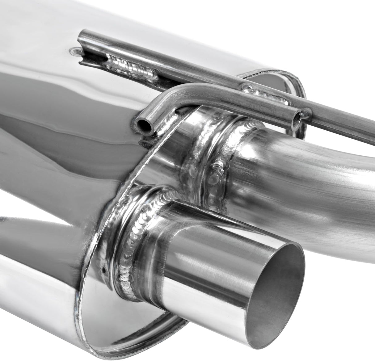 2009-2014 Hyundai Genesis Coupe 2.0L Catback Exhaust System w/ N1 Burnt Quad Tip Flashark
