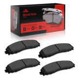 For 2009-2018 Dodge Ram 2500 3500 Brake Rotors and Pads Kit - Front and Rear Flashark
