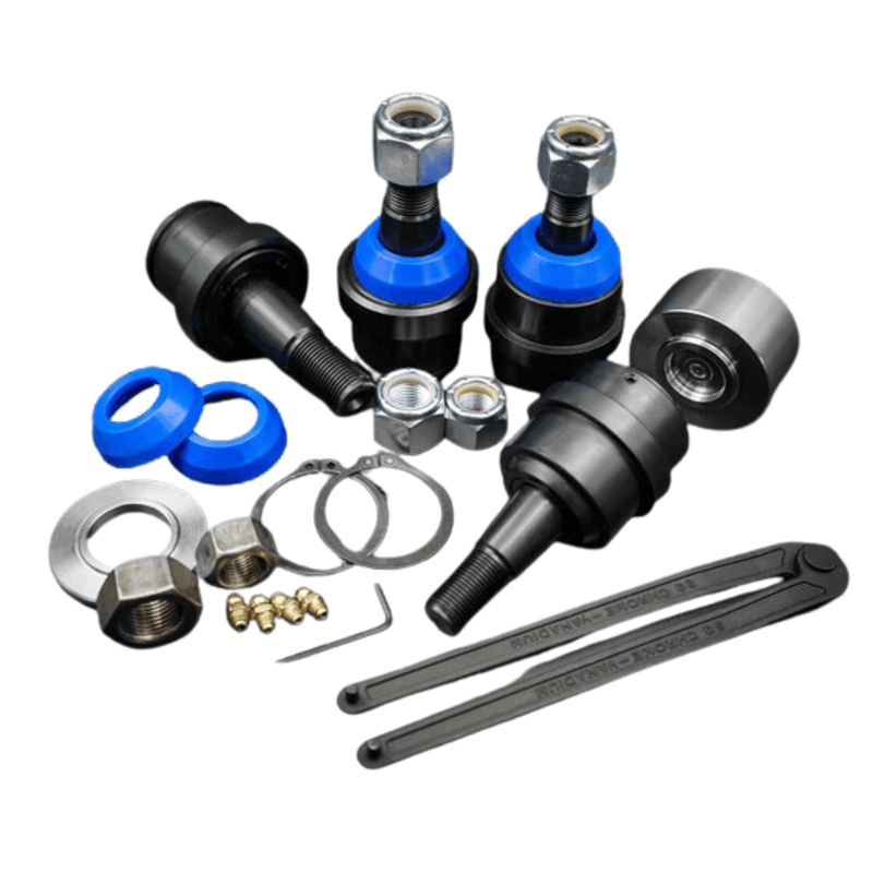 2010-2013 Cummins 6.7L Set of 4 Upper and Lower Ball Joint Kit (7467L-7460-KIT)