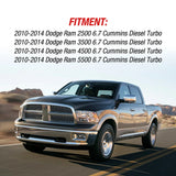 For 2010-2014 6.7L Dodge Ram Cummins EGR Throttle Valve Cooler Delete Kit Flashark