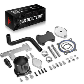 For 2010-2014 6.7L Dodge Ram Cummins EGR Throttle Valve Cooler Delete Kit Flashark
