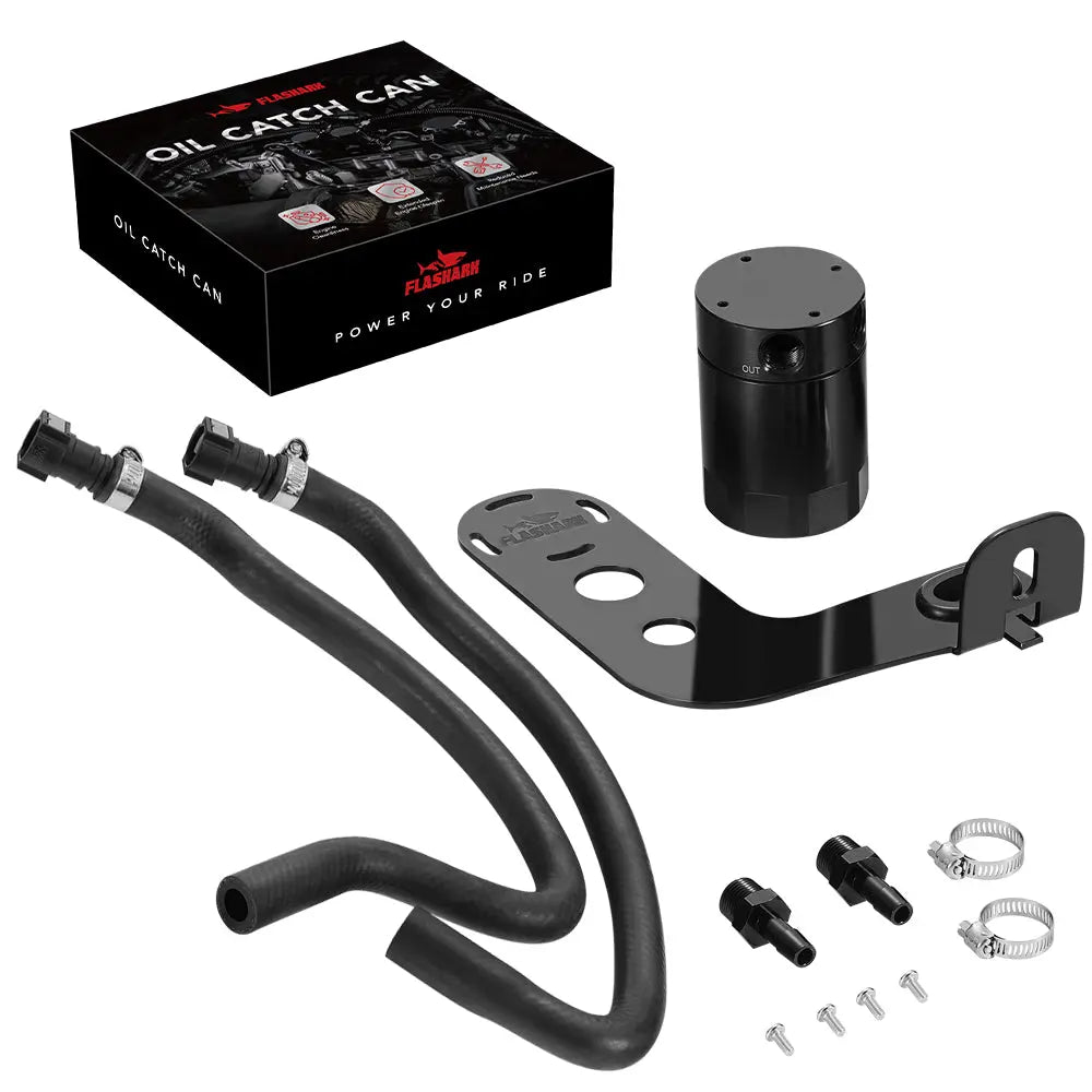 For 2010-2015 Chevrolet Camaro SS(Manual) Baffled Oil Catch Can PCV Side