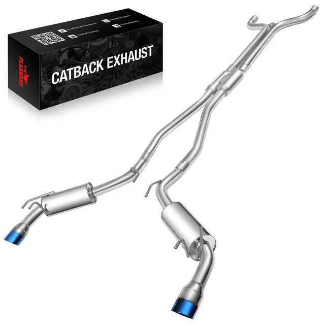 2010-2015 Chevrolet Chevy Camaro Catback Exhaust w/ N1 Burnt Tip 3.6L V6 2DR Flashark