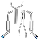 2010-2015 Chevrolet Chevy Camaro Catback Exhaust w/ N1 Burnt Tip 3.6L V6 2DR