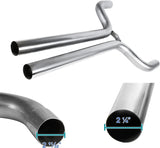 2010-2015 Chevrolet Chevy Camaro Catback Exhaust w/ N1 Burnt Tip 3.6L V6 2DR