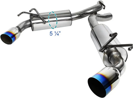 2010-2015 Chevrolet Chevy Camaro Catback Exhaust w/ N1 Burnt Tip 3.6L V6 2DR