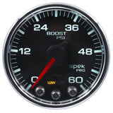 2010-2019 Cummins 6.7L Spek-Pro Black and Chrome Pillar Gauge Kit (P72003)