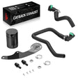 Baffled Oil Catch Can Kit for 2011-2014 Ford Mustang GT Flashark
