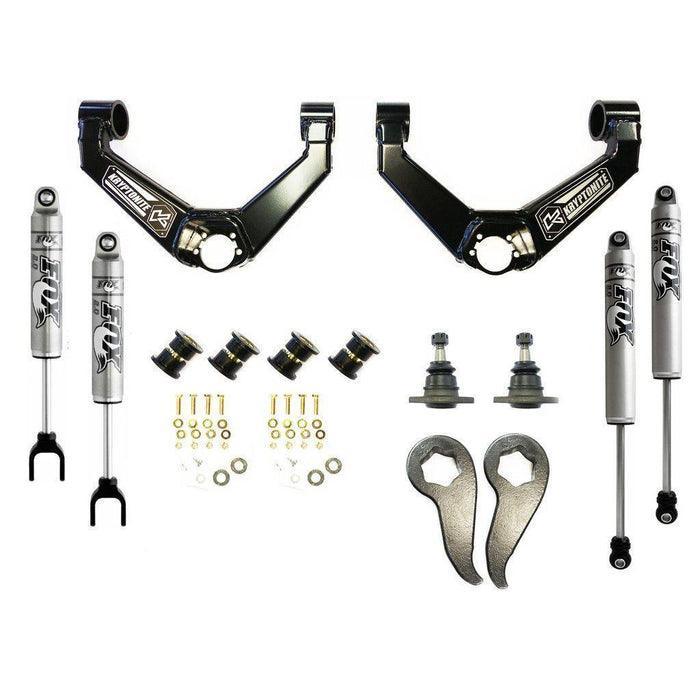 2011-2019 Duramax LML/L5P Kryptonite Stage 3 Leveling Kit w/ Fox Shocks (KR11STAGE3FOX)