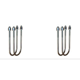 2019-2024 Cummins 6.7L Carli 4.25" Rear Axle U-Bolts (CS-DUBK-19-425)