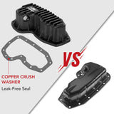 Aluminum Engine Oil Pan 3.6L for 2011-2024 Jeep Grand Cherokee &Dodge Durango丨 2012-2018 RAM 1500 Flashark