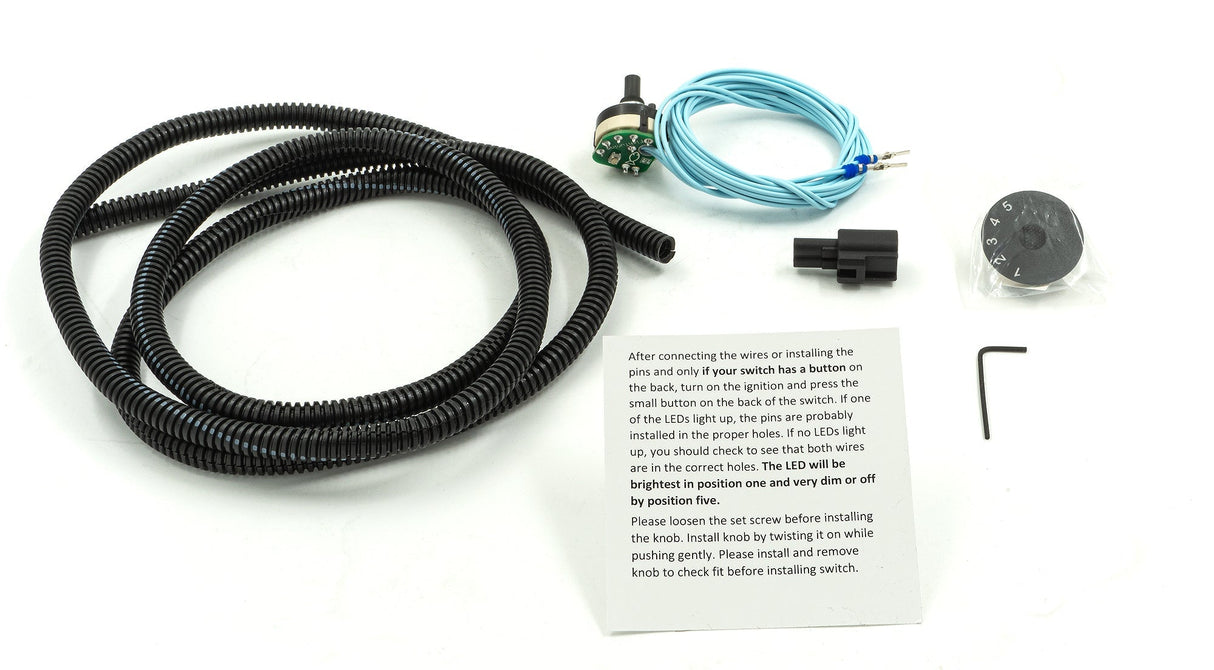 2011-2025 Powerstroke CAC SOTF Switch (FTCACBlueBlue)