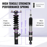 2012-2018 BMW 3-Series RWD F30/F31/F34 Coilovers w/ 32-Way Damping Force Adjustment