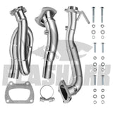 2012-2018 Jeep Wrangler JK 3.6L Downpipe Exhaust 2 inch