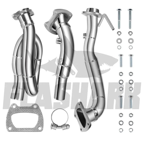 2012-2018 Jeep Wrangler JK 3.6L Downpipe Exhaust 2 inch