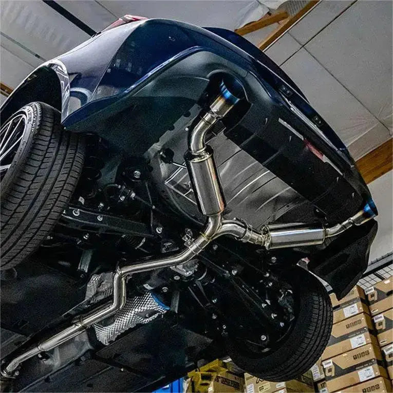 2017-2021 Toyota GT86/2022-2024 Toyota GR86 Catback Exhaust with Dual Burnt Tip/Dual Polished Tip/Single Burnt Tip Flashark