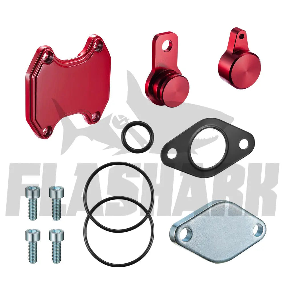 For 2013-2018 6.7L Cummins Diesel EGR Delete Kit for Cab & Chassis Dodge Ram Flashark