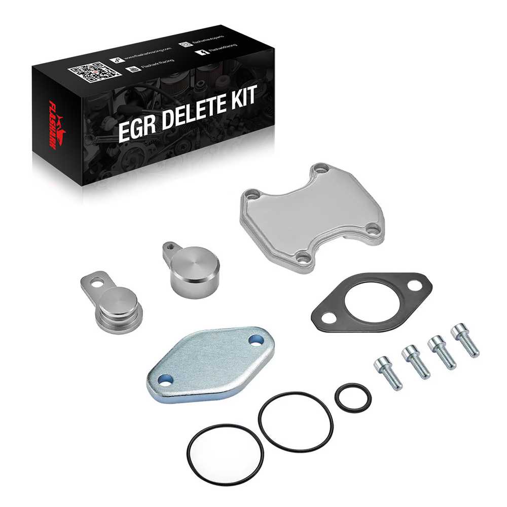 For 2013-2018 6.7L Cummins Diesel EGR Delete Kit for Cab & Chassis Dodge Ram Flashark