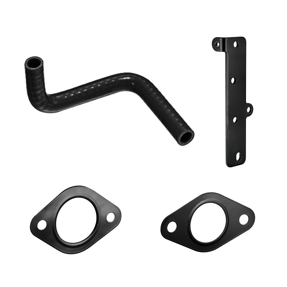 EGR Delete Kit For 2013-2018 Dodge Ram 2500/3500 6.7L Cummins Diesel Plate Cooler & Throttle Valve Flashark