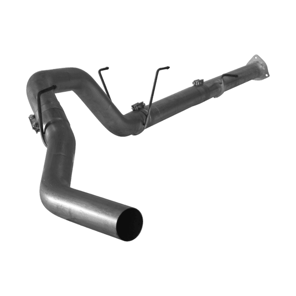 2013-2018 Cummins 6.7L 4" Downpipe Back Exhaust No Muffler (411017 / 412017)