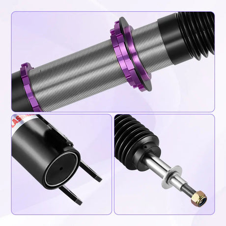 2013-2019 Toyota Yaris Hatchback (XP130/XP150) 32-Way Damping Coilover Shock Absorbers Struts | Flashark