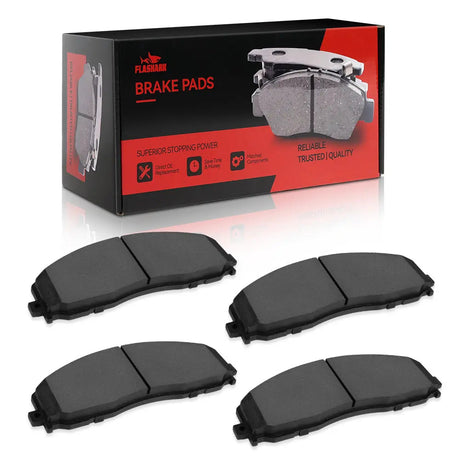 For 2013-2022 Ford Super Duty F250 F350 Brake Rotors and Pads Kit - Front and Rear Flashark