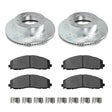 For 2013-2022 Ford Super Duty F250 F350 Brake Rotors and Pads Kit - Front and Rear Flashark