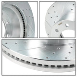 For 2013-2022 Ford Super Duty F250 F350 Brake Rotors and Pads Kit - Front and Rear