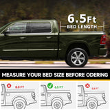 Trucktok 2014-2019 Chevy Silverado Sierra 6.5FT 3-Fold Hard Bed Tonneau Cover TruckTok