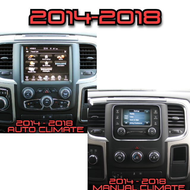 Dodge RAM 2014-2023 Workshop 12 Tesla-Style Screen Workshop 12