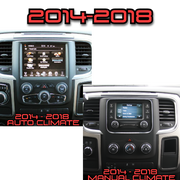 14.4" Dodge RAM 2014-2023 Workshop 12 Tesla-Style Screen Workshop 12
