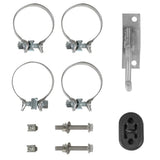 Catback Exhaust System For 2015-2020 Ford F150 2.7L 3.5L 5.0L 3-Inch W/ Black/Polished Muffler Tips