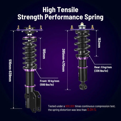 2015-2021 Coilovers Subaru WRX & STi Coilover Shock Absorbers