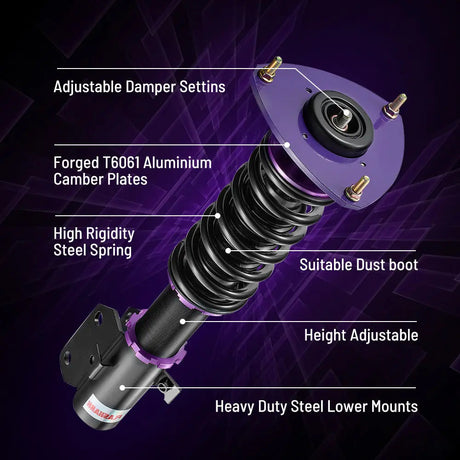 2015-2021 Coilovers Subaru WRX & STi Coilover Shock Absorbers