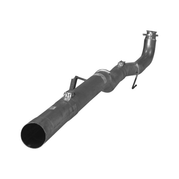 2015.5-2016 Duramax LML 4" Cat & DPF Race Pipe No Muffler (431020)