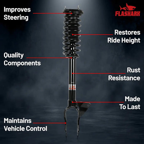 2016-2020 Jeep Grand Cherokee Front Strut and Spring Assembly 2PCS Flashark