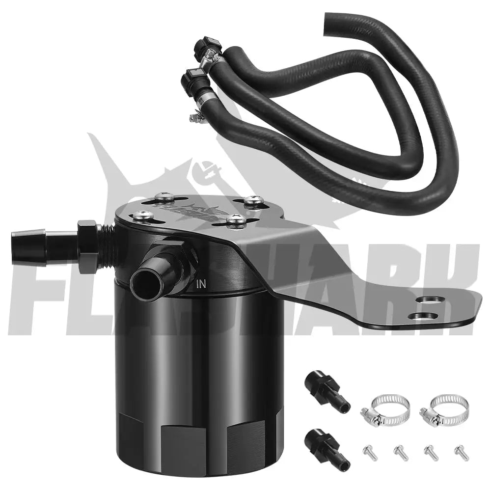 For 2016-2024 Chevrolet Camaro SS for Baffled Oil Catch Can PCV Side Flashark