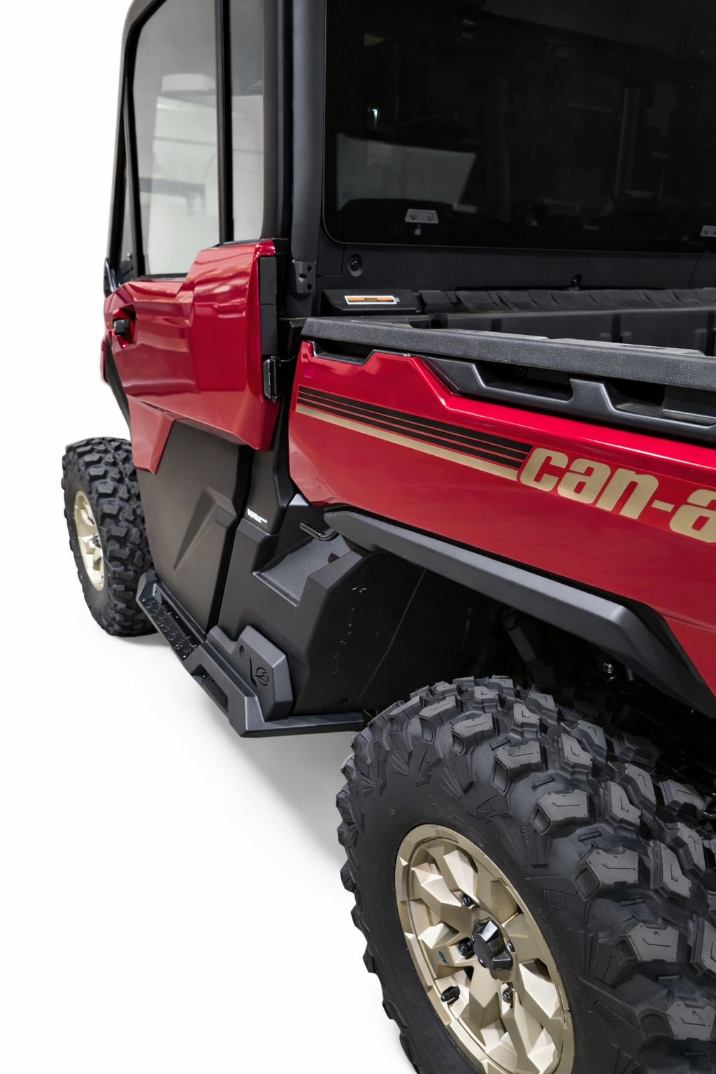 2016+ Can Am Defender HD10 Rock Steps (2 Seat) www.elektricoffroad.com